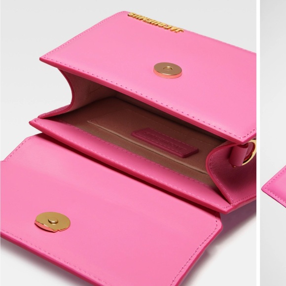 NWT Jacquemus Le Chiquito Noeud bag in pink - Picture 14 of 15